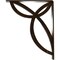 Ekena Millwork Versailles Wrought Iron Bracket, (Triple center brace), Antiqued Bronze 2"W x 10"D x 12"H BKTM02X10X12TVEABZ - alternate 2